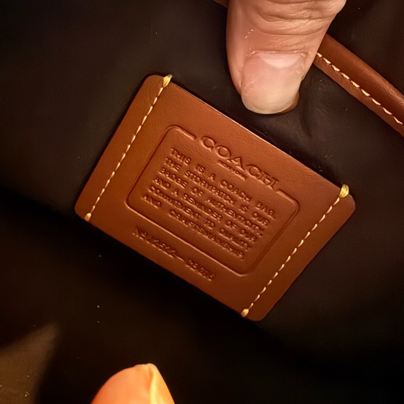 ONE DAY SALE ONLY Coach Jonie 22 in the color maple 🍁 - Picture 6 of 6